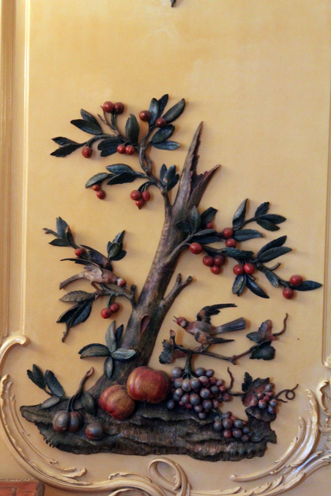 Tree with Birds and Fruit